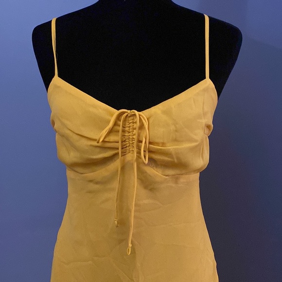 A&F Cinch Front Slip Mini Dress - Picture 6 of 6